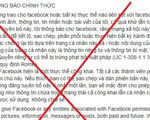 Người dùng Facebook Việt sập bẫy trò lừa đảo