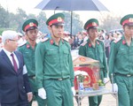 An táng 44 hài cốt liệt sĩ quân tình nguyện Việt Nam