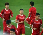 Tuyển Việt Nam hối hả tập luyện tại UAE