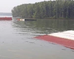Tàu container chìm ở sông Lòng Tàu, Cần Giờ
