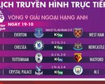Lịch trực tiếp, kèo nhà cái, dự đoán kết quả bóng đá châu Âu ngày 19-10