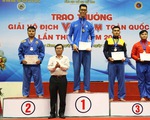 Võ sĩ cao 2,20m giành HCV Vovinam quốc gia