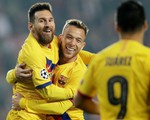 Messi tỏa sáng, Barcelona khuất phục Slavia Prague tại Champions League