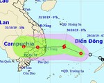Áp thấp cách Song Tử Tây 140km, miền Trung, Tây Nguyên mưa rất lớn