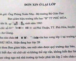 Cha xin cho con ở lại lớp 1 vì 
