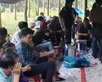 Khởi tố 12 đối tượng sát phạt bằng xóc đĩa trong rừng cao su