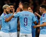 Aguero lập cú đúp, M.C hạ Southampton vào tứ kết Cúp Liên đoàn