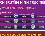 Lịch trực tiếp, kèo nhà cái, dự đoán các trận đấu bóng đá đêm nay