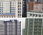 Vì sao Triều Tiên che chắn cửa sổ các tòa nhà cao tầng?