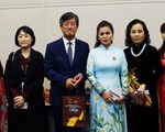 Bà Lê Hoàng Diệp Thảo đến Busan ra mắt Hiệp hội phát triển điện ảnh Việt