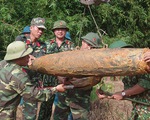 Xử lý thành công quả bom nặng 226kg ở Quảng Bình