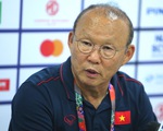 HLV Park Hang Seo: "Đã tập chống phản công nhanh khá nhiều nhưng vẫn mắc lỗi"
