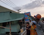 Thi công cáp thông tin, 2 sĩ quan quân đội bị điện giật thương vong
