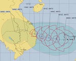 Bão số 6 ảnh hưởng trực tiếp ven biển Quảng Ngãi - Khánh Hòa từ chiều tối 10-11