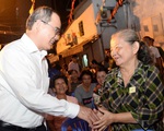 Bí thư Nguyễn Thiện Nhân dự ngày hội đại đoàn kết dân tộc