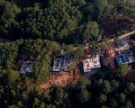 Lại lấn rừng phòng hộ hồ Tuyền Lâm Đà Lạt xây công trình sai phép