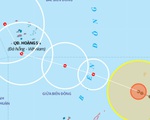 Bão Phanfone cách đảo Song Tử Tây 530km, sóng biển cao 6-8m