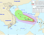 Bão Phanfone di chuyển chậm nhưng đang còn rất mạnh