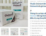 Dựng địa chỉ nhà thuốc ảo, bán thuốc ung thư phổi chưa cấp phép qua mạng