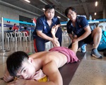 Cận cảnh kình ngư Huy Hoàng được chăm sóc 