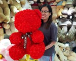 Hoa ăn được hút khách dịp Valentine