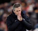 Leicester sa thải HLV Claude Puel sau trận thua đậm Crystal Palace