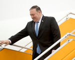 Ngoại trưởng Mỹ Mike Pompeo đã đến Hà Nội