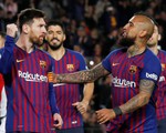 "Song sát" Messi - Suarez giúp Barca ngược dòng thắng Vallecano