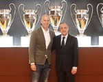 CĐV Real Madrid chào đón 