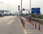 Đã thay dải phân cách bê tông trên cao tốc TP.HCM - Long Thành - Dầu Giây