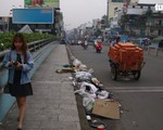 Sở Giao thông vận tải đề nghị quận, huyện dọn rác trên những cây cầu