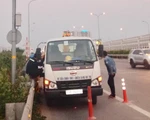 Tháo dải phân cách trên cao tốc TP.HCM - Long Thành - Dầu Giây