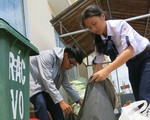 Ngôi trường cả thầy lẫn trò không xài ly nhựa, hộp xốp, túi nilông