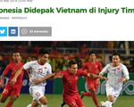 Báo Indonesia: U23 Indonesia đã yếu thế ngay từ hiệp một