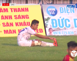 Video cầu thủ Cần Thơ đá phạt vào lưới nhà ở Cúp quốc gia