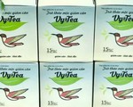 Thu hồi trà thảo mộc Vy&Tea chứa chất cấm gây ung thư