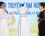 Áo dài thổ cẩm lên tạp chí Vogue của H