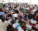 Chiều tối 1-4, quyết toán thuế thu nhập cá nhân vẫn quá tải