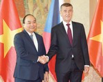 Thủ tướng Cộng hòa Czech chủ trì lễ đón chính thức Thủ tướng Nguyễn Xuân Phúc
