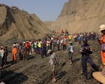 Sập hầm khai thác đá quý ở Myanmar, hơn 50 người chết