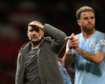 HLV Guardiola nhìn về chức vô địch sau trận derby Manchester