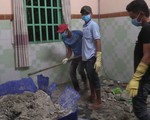 Bên trong căn nhà bí ẩn, nơi phát hiện có 2 thi thể trong khối bêtông