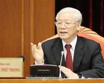 Tổng Bí thư, Chủ tịch nước Nguyễn Phú Trọng khai mạc Hội nghị Trung ương 10