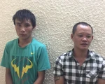 Bắt nhóm chuyên cướp giật trước cửa ngân hàng ở Hà Nội