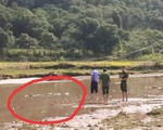 Lội qua suối gặt lúa, hai vợ chồng bị điện giật chết