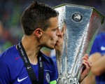 Chelsea tưng bừng ăn mừng chức vô địch Europa League