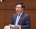 Phó thủ tướng Phạm Bình Minh lần đầu trả lời chất vấn trước Quốc hội