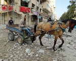 Đấu pháo kinh hoàng ở Dải Gaza