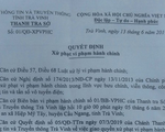 Xúc phạm Đảng, Nhà nước trên Facebook, bị phạt 7,5 triệu