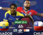 Lịch trực tiếp Copa America 2019: Ecuador gặp Chile
